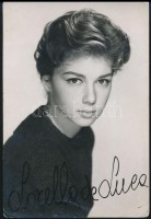 Lorella De Luca (1940-2014) olasz színésznő aláírt fotója / autograph signature of Lorella De Luca Italian actress
