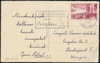 Gara Róbert, vívó, 1956-os disszidens saját kézzel írt és aláírt lapja Franciaországból