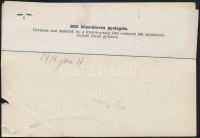 1914 Devienne úr, 800 kilométeres gyaloglás győztese. Korabeli sajtófotó hozzátűzött szöveggel, 12x16 cm /  Mr. Devienne. Winner of the 800 km walk. press photo, 12x16 cm
