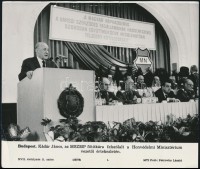 cca 1980-1985 3 db Kádár Jánost ábrázoló  MTI sajtófotó 24x20 cm