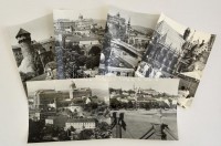 cca 1970 Budapest, A Királyi Vár közelről több oldalról  6 db igényes, nagyméretű fotó 30x24 cm