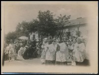 1920 Gyögyös ünnepség fotója. 9x12 cm