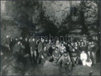 Forgatási tablófotó Sára Sándor egyik filmjének készítéséről 24x18 cm
