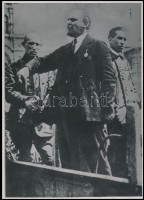 Szamuely Tibor (1890-1919) politikusról készült fotók utólagos előhívásai, 15 db, 23,5x18 cm