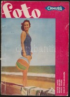1938 Chmura Foto 1938-1939. Árjegyzék. Bp.,1938, Athenaeum, 63 p. Kiadói papírkötés, kopott, kissé sérült gerinccel, de egyébként jó állapotban.