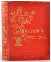 1895 Magyar Szalon. Képes havi folyóirat. 1894. október-1895. március. Szerk.: Fekete József. Bp., Magyar Szalon. Kiadói aranyozott egészvászon-kötés, Gottermayer-kötés, kissé foltos borítóval, egy kijáró lappal, laza fűzéssel.