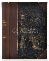 1898 Akadémiai értesítő. Szerk.: Szily Kálmán. IX. kötet. 1898. évfolyam. Bp.,1898, MTA. Átkötött félvászon-kötés, márványozott lapélekkel, kopottas borítóval.