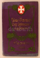 1910 Fehér Kereszt Országos Lelencház Egyesület naptára. Kiadói szecessziós díszítésű egészvászon kötésben. Benne a Fehér Kereszt egy körlevelével. A borítója némileg kopott, napszítta.