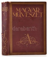 1926 Magyar Művészet. 1926. II évf. A Szinyei Merse Pál Társaság művészeti folyóirata. Szerk. Majovszky Pál. Több száz szövegközti és egész oldalas képpel illusztrálva. Kiadói aranyozott egészvászon-kötésben, sérült