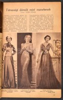 1933-1937 A Színházi Élet 7 db száma, vegyes állapotban