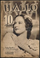 1934 A Halló (Rádió, Film, Művészet) I. évfolyamának 5. száma, 62p