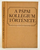 A pápai kollégium története. Szerk.: Trócsányi Zsolt. Bp.,1981, Tankönyvkiadó. Kiadói egészvászon-kötés, kissé foltos borítóval.