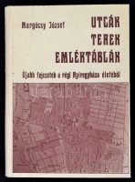 Margócsy József: Utcák, terek, emléktáblák. II. kötet. Újabb fejezetek a régi Nyíregyháza életéből. Nyíregyháza, 1986, Nyíregyháza városi Tanács V.B. Kiadói kartonált papírkötés.