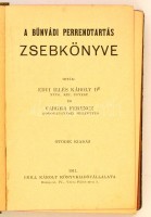 Dr. Edvi Illés Károly-Vargha Ferenc: A bűnvádi perrendtartás zsebkönyve. Jogi Zsebkönyvek I. kötet. Bp., 1911, Grill Károly. Ötödik kiadás.  Kiadói egészvászon-kötés, foltos, kopott borítóval.
