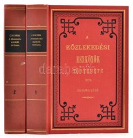 Csíkvári Jákó: A közlekedési eszközök története I.- II. kötetek. Reprint kiadás. Bp., 1986, ÁKV. Kiadói, egészvászon-kötésben.