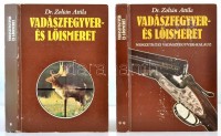 Dr. Zoltán Attila: Vadászfegyver- és lőismeret. Nemzetközi vadászfegyver-kalauz. 1-2. köt. Bp., 1981, Mezőgazdasági Könyvkiadó-Interpress Kiadó. Kiadói kartonált papírkötés, kissé kopottas borítóval és gerinccel.
