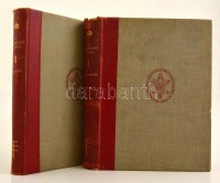 A természet világa sorozat 2 kötete, I. A csillagos ég.; II. A légkör. Bp.,1938-1942., Kir. Magyar Természettudományi Társulat. Kiadói félbőr-kötésben, jó állapotban