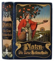 M. Platen: Die Neue Heilmethode. II. Band. Berlin-Leipzig-Wien-Stuttgart, , Deutsches Verlaghaus Bong & Co. Kiadói aranyozott, festett egészvászon-kötés, hiányzó táblákkal, 874-879 oldalak között hiányzó lapokkal, kijáró