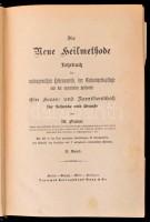 M. Platen: Die Neue Heilmethode. II. Band. Berlin-Leipzig-Wien-Stuttgart, , Deutsches Verlaghaus Bong & Co. Kiadói aranyozott, festett egészvászon-kötés, hiányzó táblákkal, 874-879 oldalak között hiányzó lapokkal, kijáró