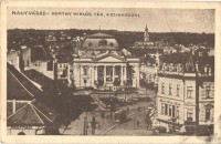 19 db régi történelmi magyar városképes lap, egyes lapokon a bevonulás 'visszatért' pecsétje / 19 pre-1945 Historical Hungarian town-view postcards, some of them with 'visszatért' So. Stpl.