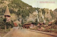 90 db főleg régi svájci városképes lap, közte kevés modern / 90 mainly pre-1945 Swiss town-view postcards, among them a few modern cards