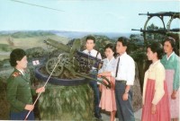 9 db MODERN kínai, észak-koreai, vörös khmer propaganda képeslap / 9 modern Chinese, North-Korean, Khmer Rouge propaganda postcards