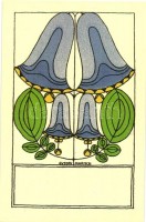 7 db megíratlan MODERN reprint Wiener Werkstätte művészlap / 4 unused modern reprint Wiener Wekstätte art postcard