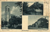 Budapest XVIII. Pestszentimre, Római katolikus templom, Gyógyszertár, Állami elemi iskola  (fl)