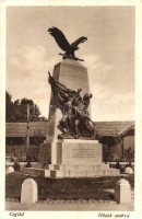 Cegléd, Hősök szobra, emlékmű (EK)