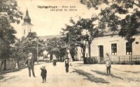 Tápiógyörgye, Római katolikus templom és iskola. Kiadja László Jenő