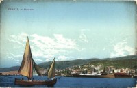 Trieste, port, ships