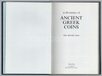 John Melville Jones: Ancient Greek Coins. London, Seaby, 1998.