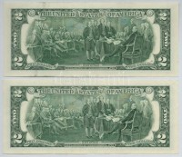 Amerikai Egyesült Államok 2009-2013. 2$ 'Rosa Gumataotao Rios - Timothy Franz Geithner' + 2013-2016. 2$ 'Rosa Gumataotao Rios - Jacob Joseph Lew' T:II-,III mindkettő szép papírUSA 2009-2013. 2 Dollars 'Rosa Gumataotao Rios - Timothy Franz
