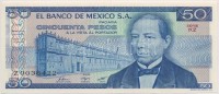 Mexikó 1981. 50P T:IMexico 1981. 50 Pesos C:UNC