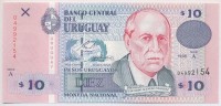 Uruguay 1996. 10P T:IUruguay 1996. 10 Pesos C:UNC