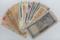 Vegyes: 20db-os bankjegy tétel a világ minden tájáról T:III-IVMixed: 20pcs of banknotes from all around the world C:F-G