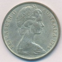 Ausztrália 1966. 50c Ag 'II. Erzsébet' T:2Australia 1966. 50 Cents Ag 'Elizabeth II' C:XF