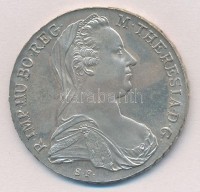 Ausztria 1780SF Tallér Ag 'Mária Terézia' utánveret T:1- kis patina Austria 1780SF Thaler Ag 'Maria Theresia' restrike C:AU small patina