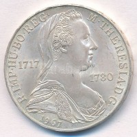Ausztria 1967. 25Sch Ag '250 éve született Mária Terézia' T:1-,2 Austria 1967. 25 Schilling Ag '250th Anniversary of the Birth of Maria Theresa' C:AU,XF Krause KM#2901