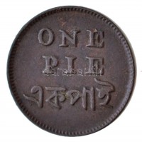 Brit-India / Bengáli Elnökség ~1831-1835. 1p Cu T:2British India / Bengal Presidency ~1831-1835. 1 Pie Cu C:XFKrause KM#58