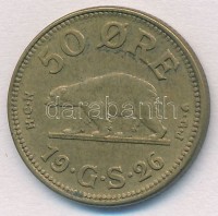 Grönland / Dán gyarmat 1926. 50ö Al-Br T:1-,2Greenland / Danis colony 1926. 50 Ore Al-Br C:AU,XFKrause KM#7