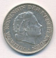 Hollandia 1955. 1G Ag 'I. Julianna' T:2 Netherlands 1955. 1 Gulden Ag 'Juliana' C:XF