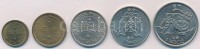 Makaó 1967-1982. 5a-5P (5xklf) T:1-Macau 1967-1982. 5 Avos - 5 Patacas (5xdiff) C:AU