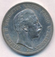 Német Birodalom / Poroszország 1907A 5M Ag 'II. Vilmos' T:2German Empire / Prussia 1907A 5 Mark Ag 'Wilhelm II' C:XF Krause KM#523