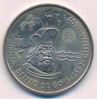 Portugália 1997. 200E Cu-Ni 'Irmao Bento de Gois' T:1-Portugal 1997. 200 Escudos Cu-Ni 'Irmao Bento de Gois' C:AUKrause KM#700