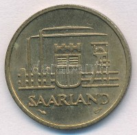 Saar-vidék 1954. 20Fr Al-Br T:1-Saarland 1954. 20 Franken Al-Br C:AU