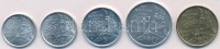 San Marino 1980. 1L-20L (5xklf) T:1,1-San Marino 1980. 1 Lira - 20 Lire (5xdiff) C:UNC,AU