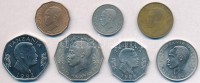 Tanzánia 1972-1992. 5s - 20Sh (7xklf) T:1-,2Tanzania 1972-1992. 5 Senti - 20 Shilingi (7xdiff) C:AU,XF