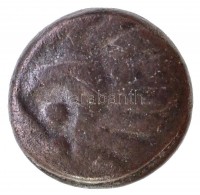 Kelták / Pannónia? Kr. e. ~II-I. század Ag Obolus (0,68g) T:2-,3 lapkahibaCeltic Tribes / Pannonia? 2nd-1st century BC Ag Obol (0,68g) C:VF,F planchett error