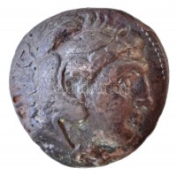 Keleti Kelták / Thrákia? Kr. e. ~III. század Ag Tetradrachma, III. Alexandrosz pénzeinek imitációja (12,08g) T:2,2-Eastern Celtic Tribes / Thrace? 3rd century BC Ag Tetradrachm, imitation on the coins of Alexander III (12,08g) C:XF,VF